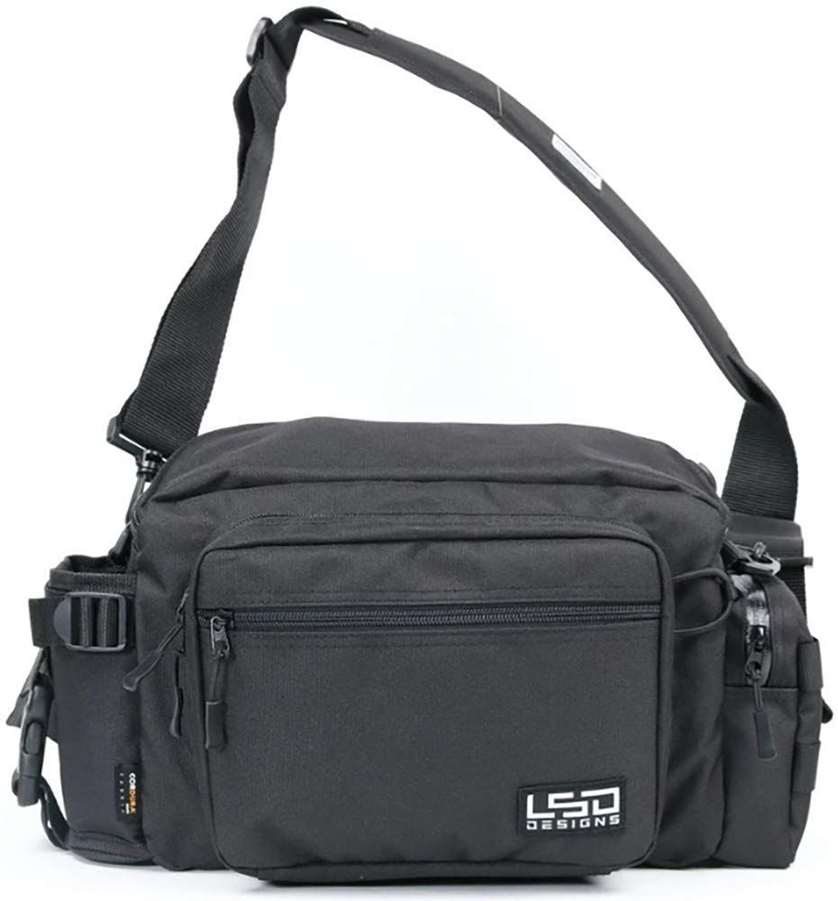 ラブソウルドリーム Love Soul Dream LSDデザインズ ヒップバッグチューンド ネオ 釣りバッグ ショルダー 大容量 ロッドホルダー ランガン 撥水加工生地 3WAY
