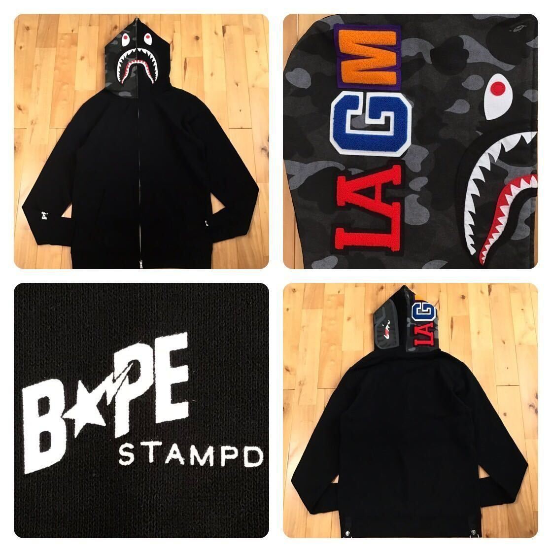 激レア アベイシングエイプ シャークパーカーLサイズ