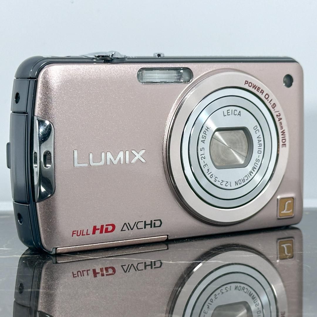 Panasonic LUMIX FX700 デジカメ コンデジ 美品 動作確認済 Panasonic LUMIX DMC-FX700 ピュアピンクゴールド パナソニック
