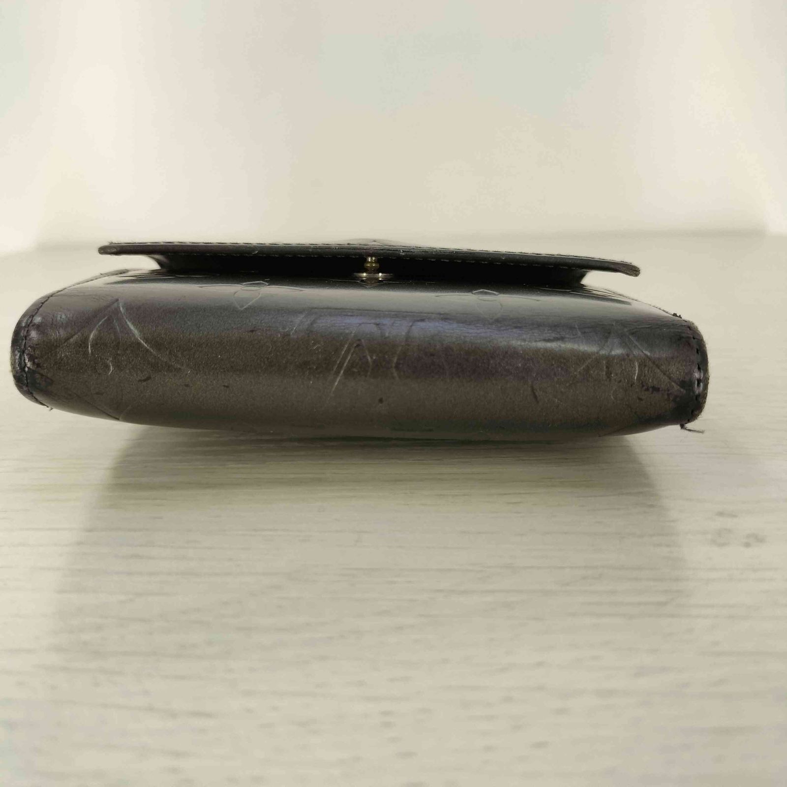 ルイヴィトン エピ Wホック 三つ折り財布 エリーズ 黒 正規品 メンズ