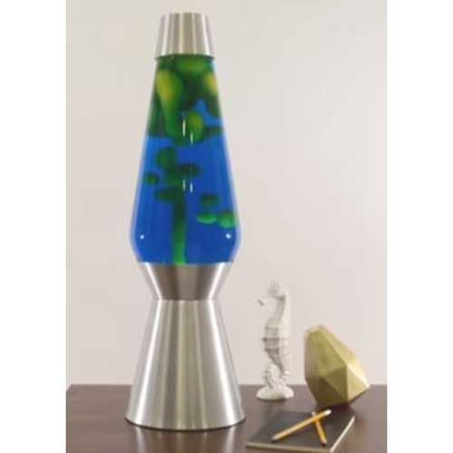 6824] ラバライト Lava Light Lamp ラバランプ 27インチ ジャンボサイズ / Yellow Wax Blue Liquid  Silver Base アメリカン雑貨 アメ雑 インテリア 間接照明 USA直輸入 - メルカリ