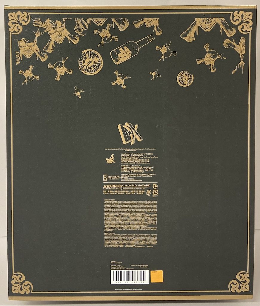 HOTTOYS MOVIE MASTERPIECE DX JACK SPARROW DX15 DX15