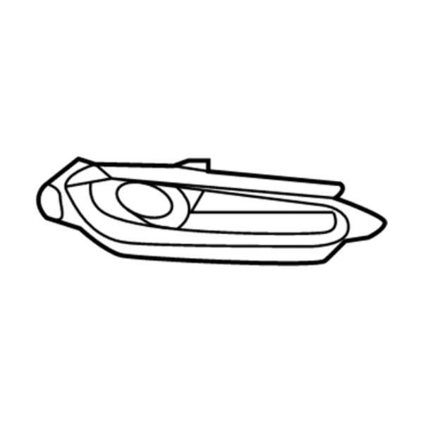 ★ホンダ純正新品★RU1 ヴェゼル 『左側』フロント フォグランプ ガーニッシュ