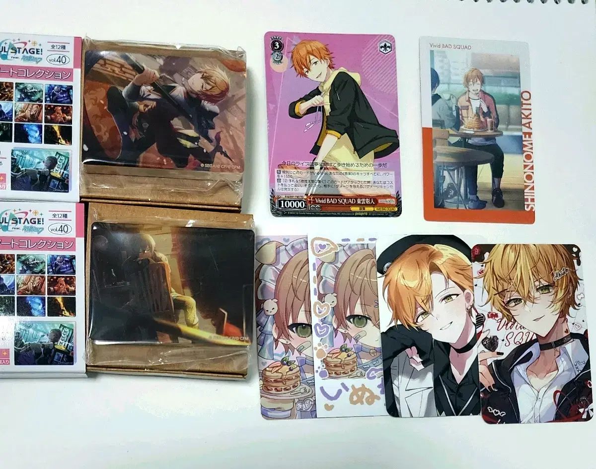 プロジェクトセカイ：カラフルステージ！(プロセカ) プロジェクトセカイ(プロセカ) グッズ ノーブルアート アクリル 東雲 彰人 カイト(KAITO) 写真 フォト PHOTO カード