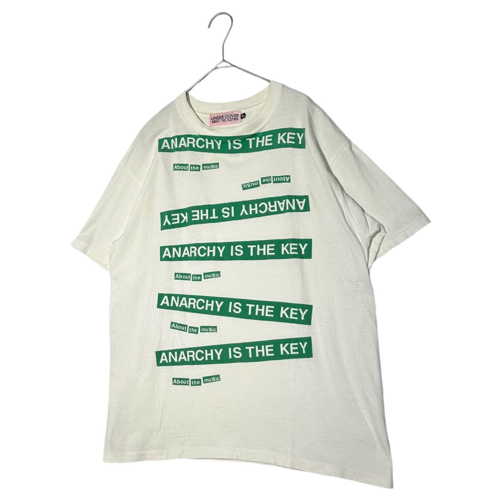 undercoverism アナーキータンクトップ tシャツ UNFINISHEDアナーキーTシャツ02 | UNFINISHED