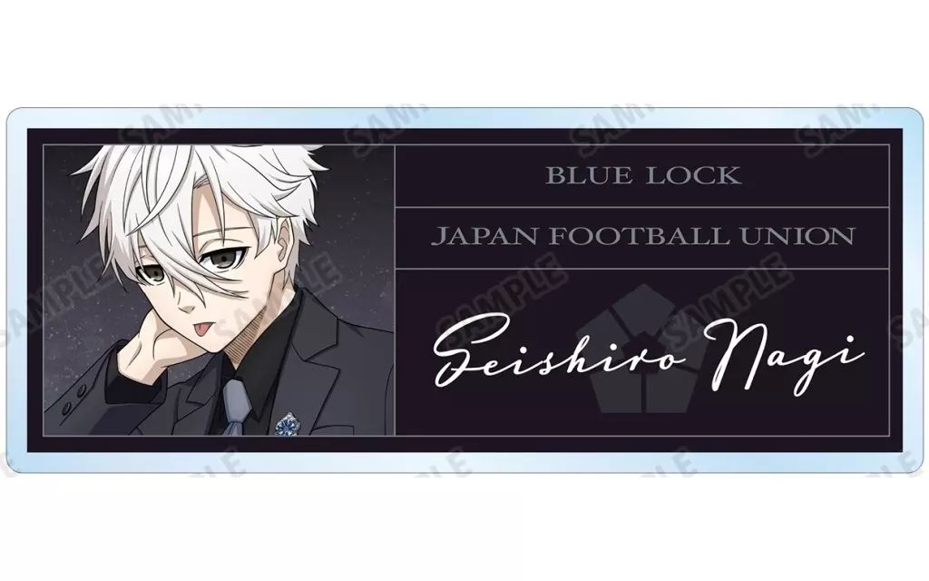 ブルーロック ヴィレヴァン アクリルネームプレート 凪誠士郎 ブルーロック ヴィレヴァン アクリルネームプレート 凪誠士郎 ブルー