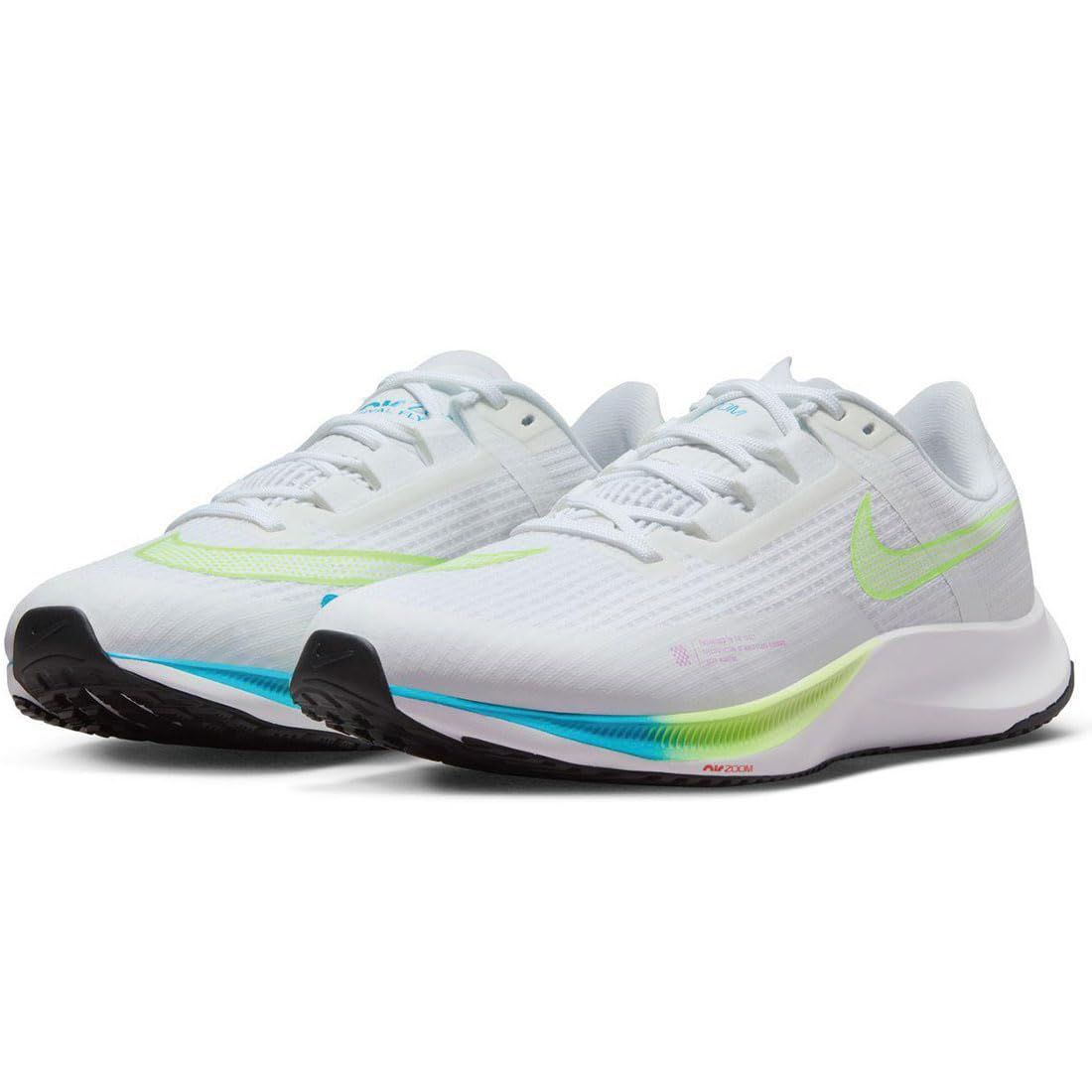 【新品】25.5cm ナイキ エア ズーム ライバル フライ 3 ホワイト はなさん専用ズームライバルフライ25.5cm ナイキ ズーム