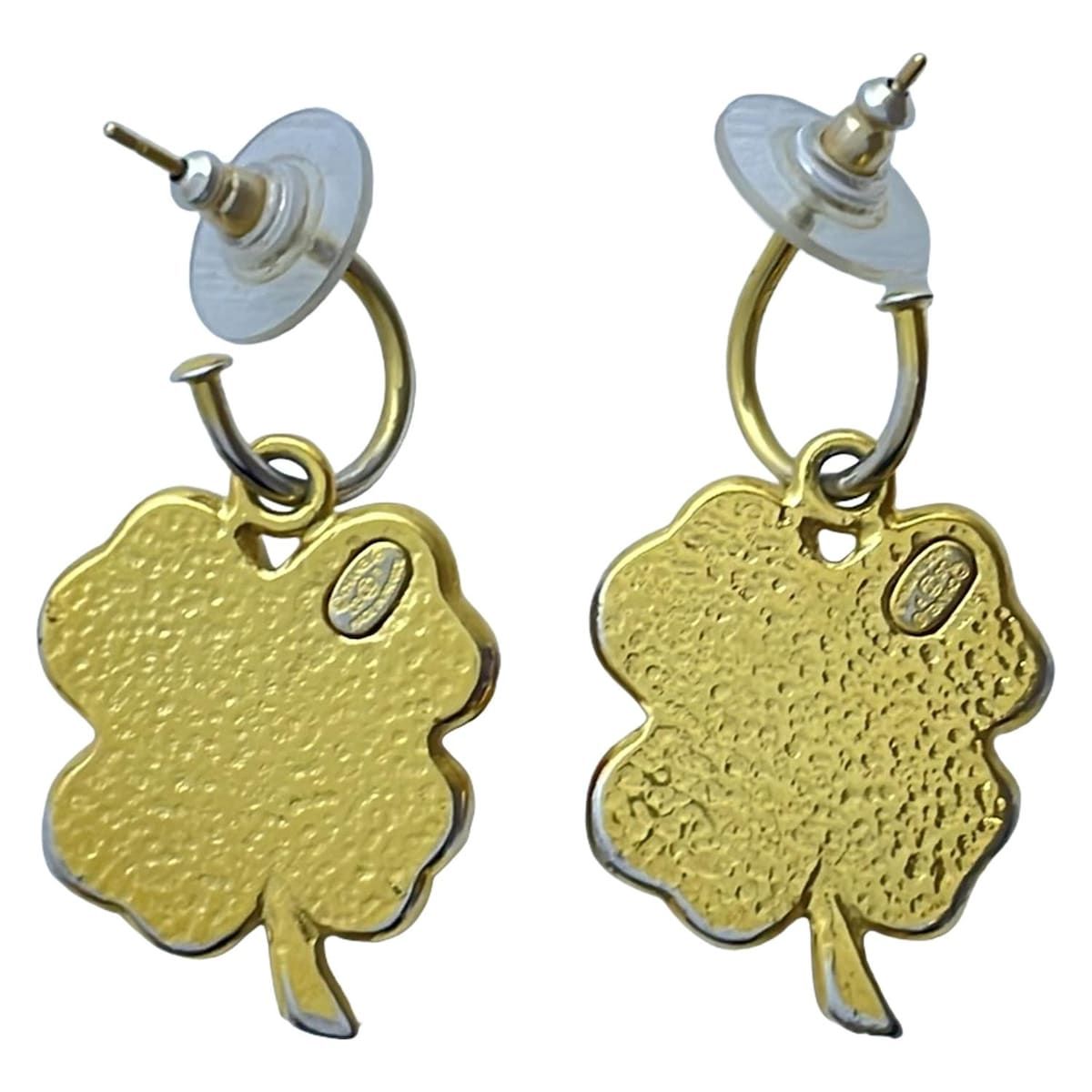 CHANEL シャネル ピアス - ゴールド×ピンク