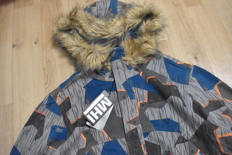 デッドストック】新品 MHI × DEUS カモフラ スウェット パーカー M 