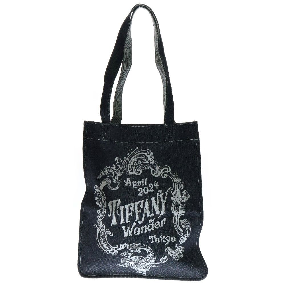 ティファニー　デニムバック Tiffany Wonder Tokyo Exclusive 2024 Limited Denim Logo Tote