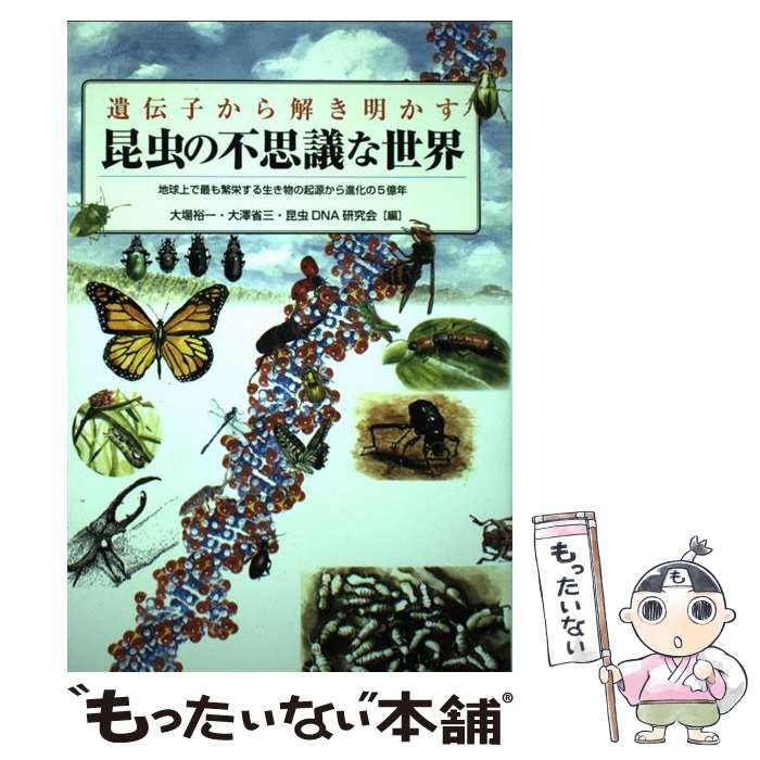 【中古】 遺伝子から解き明かす昆虫の不思議な世界 地球上で最も繁栄する生き物の起源から進化の５億年/悠書館/大場裕一 遺伝子から解き明かす昆虫の不思議な世界 | 大場裕一, 大澤省三