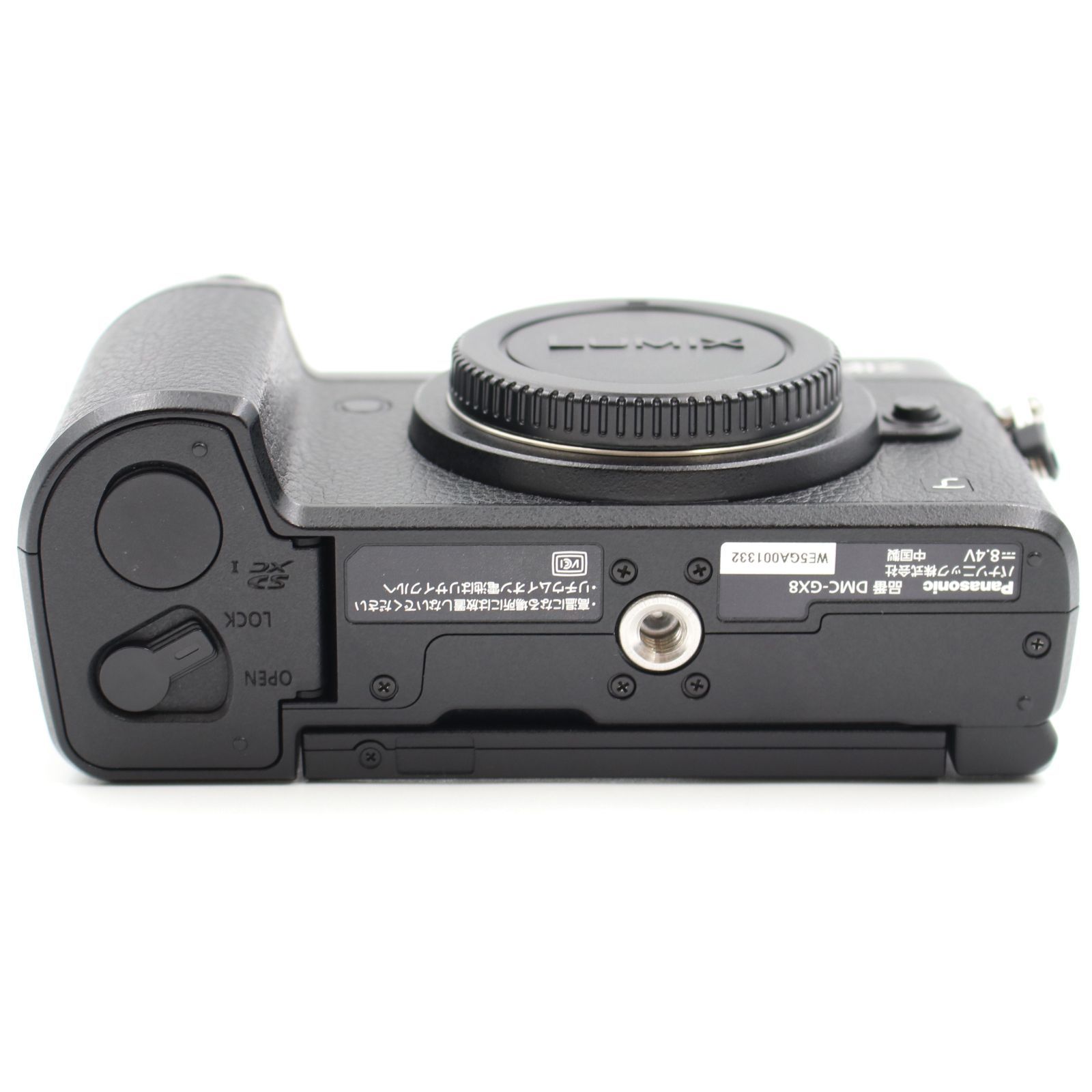  シャッター数 GX 8 ボディ DMC ブラック ミラーレス一眼カメラ パナソニック ミラーレス一眼 デジタルカメラ