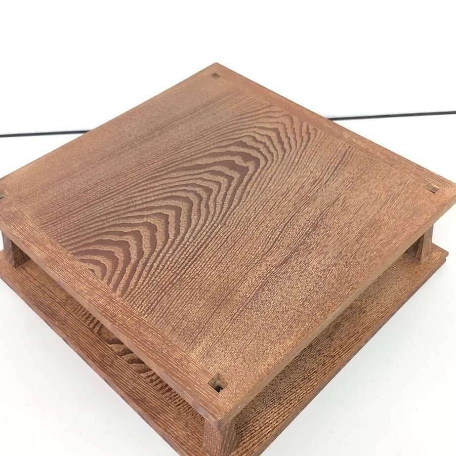 桑小卓 茶道具（桑小卓）材質 桑 茶棚 組立式 お茶道具 組立式