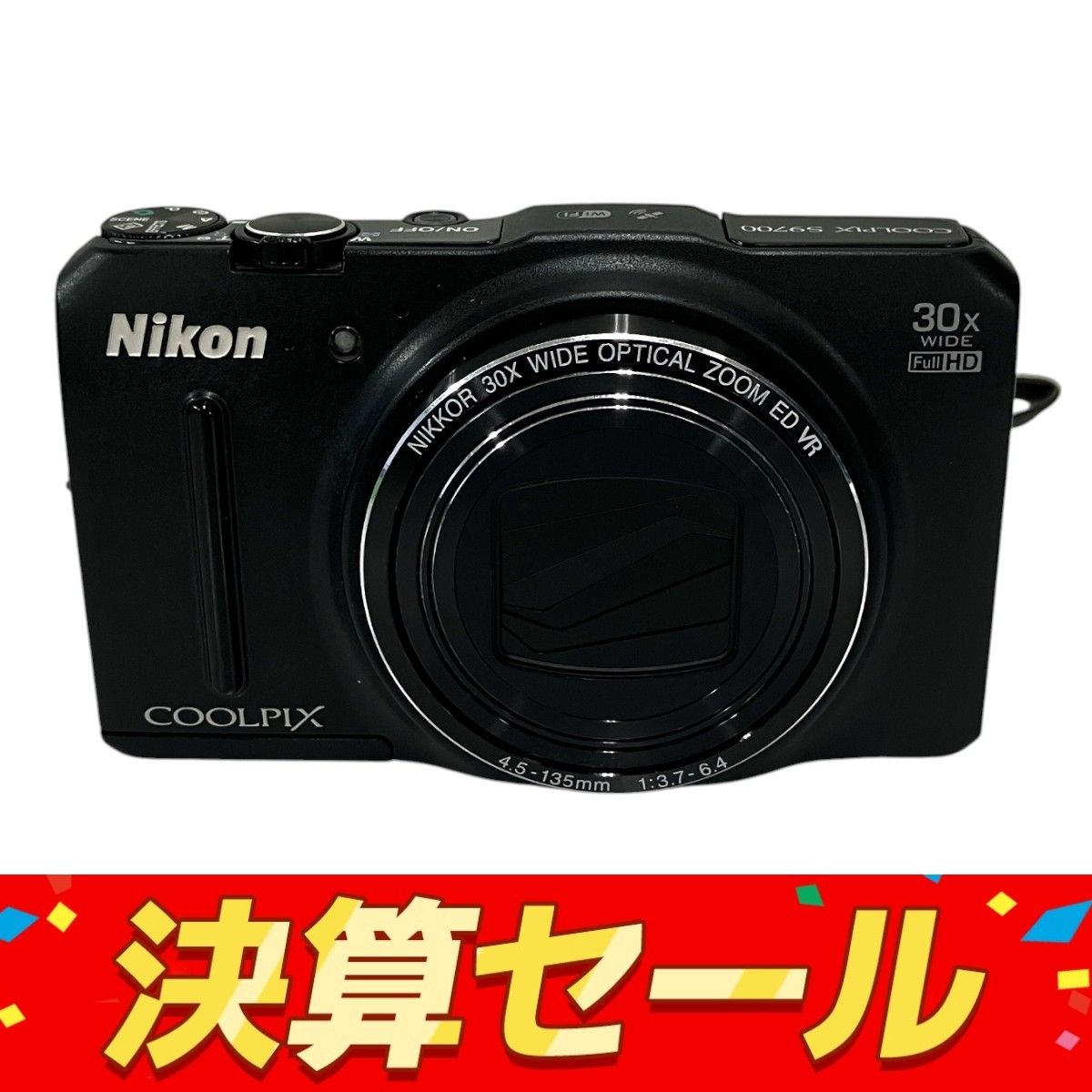 Nikon ニコン COOLPIX S9700 コンパクト デジタルカメラ 30倍ズーム コンデジ T10129889