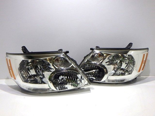 アルファード ヘッドライト 左右 HID 10 15 ANH MNH 前期 58-2 2 コーティング 250911175