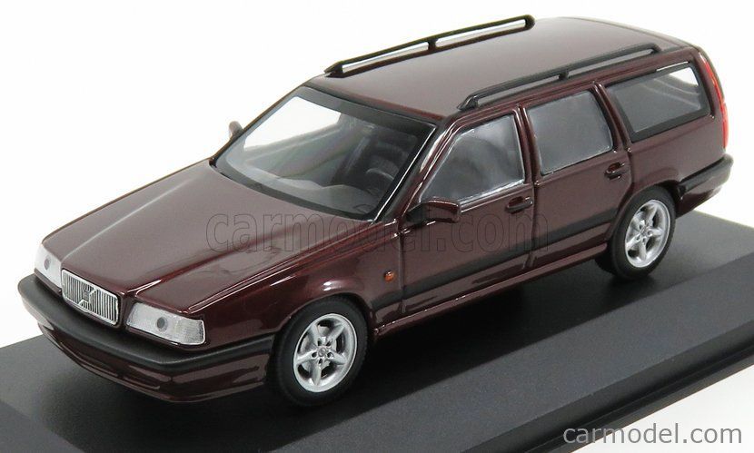 希少 1/43 ボルボ 850エステート 1994 メタリックダークレッド - メルカリ