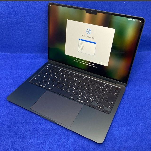 展示 MacBook Air MLY33J|A 13-inch SSD256GB メモリ8GB M2 ミッドナイト 2025モデル Liquid Retinaディスプレイ 13.6型