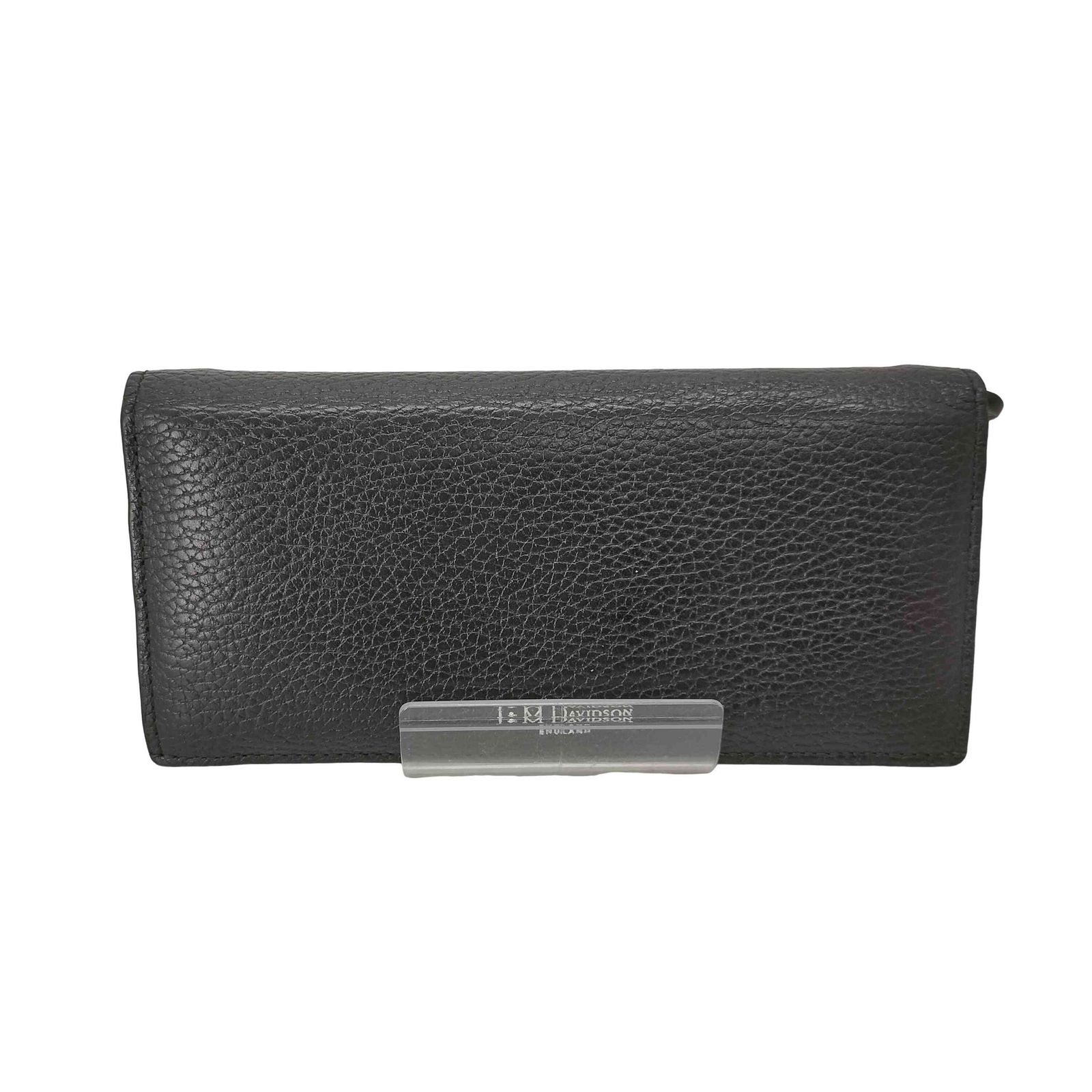 ジェイアンドエムデヴィッドソン J＆M Davidson シボ革 スタッズレザーロングウォレット 長財布 メンズ 表記無 
