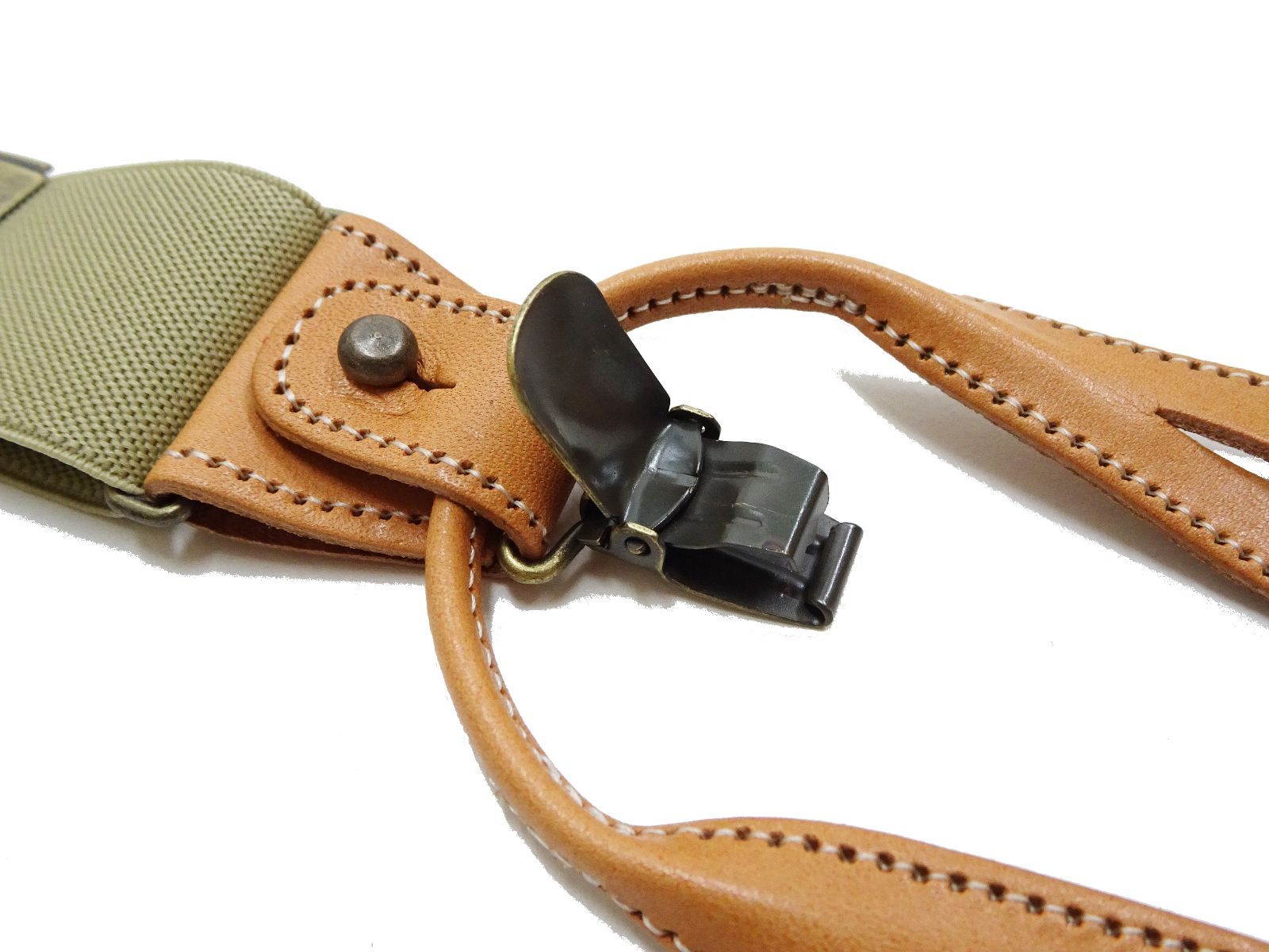 リーバイス サスペンダー ベルト レザー ボタン用 リーバイス