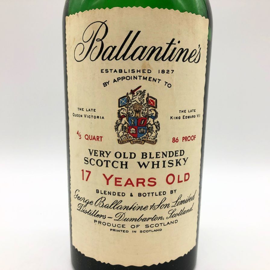 バランタイン ベリーオールド 17年 青青 750ml 43％ スコッチ ブレン