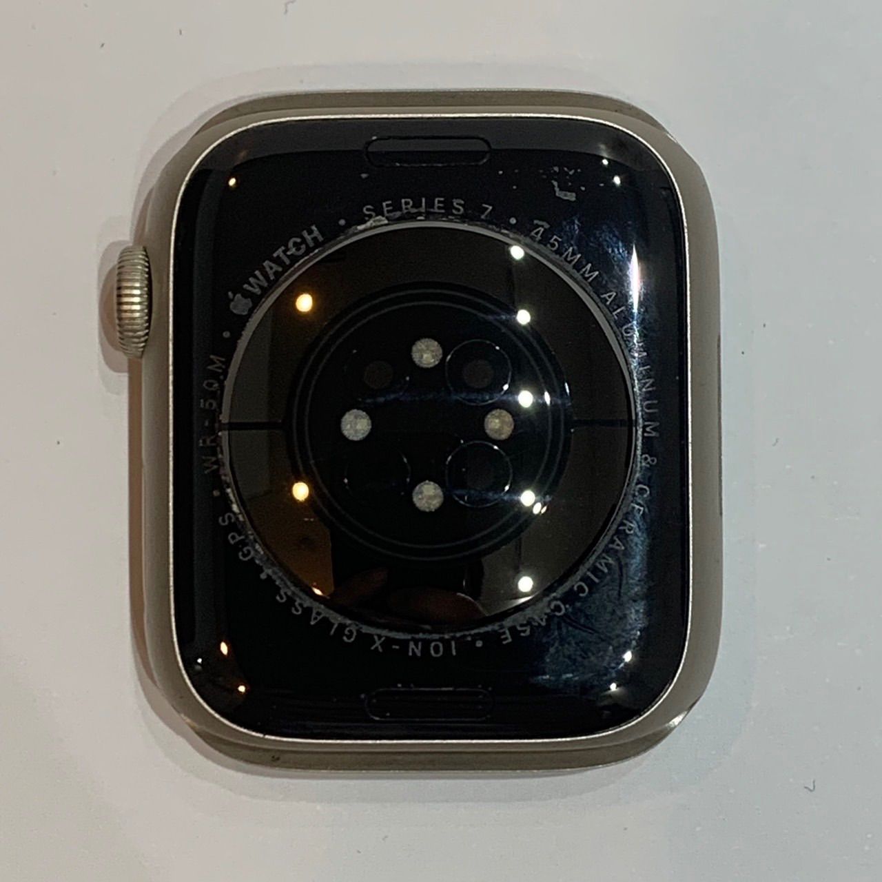 Apple watch series7 45mm GPS スターライト 本体のみ 【公式通販】