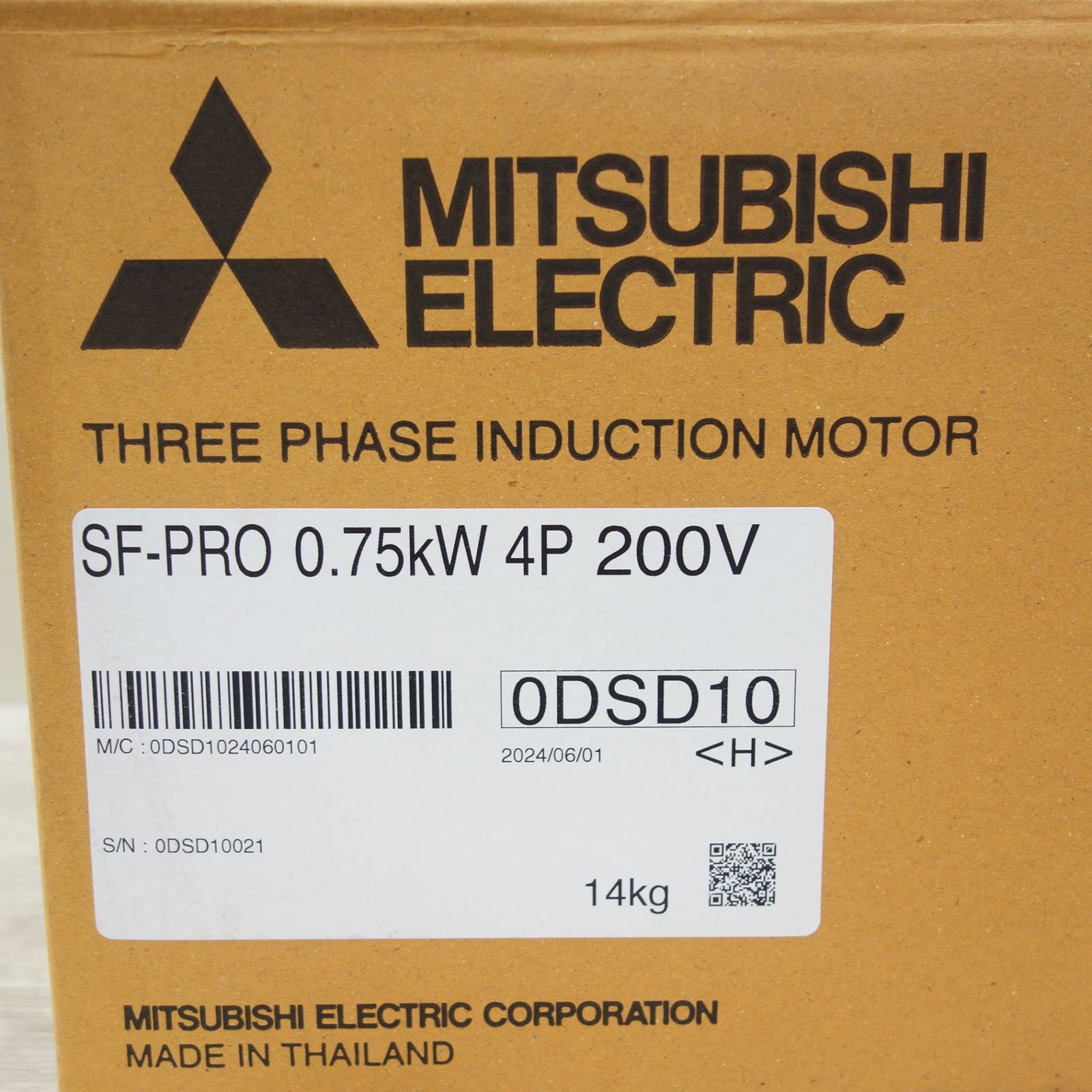 ○複数在庫有○[送料無料] 未使用☆三菱 三相 モータ SF-PRO 0.75KW 4P 200V スーパーラインプレミアムシリーズ☆ - メルカリ