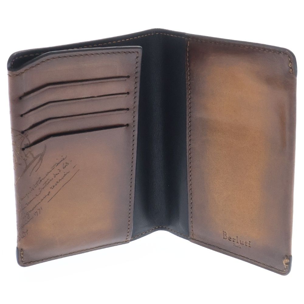 ベルルッティ　カリグラフィパスポートケース ベルルッティ カリグラフィパスポートケース ベルルッティ