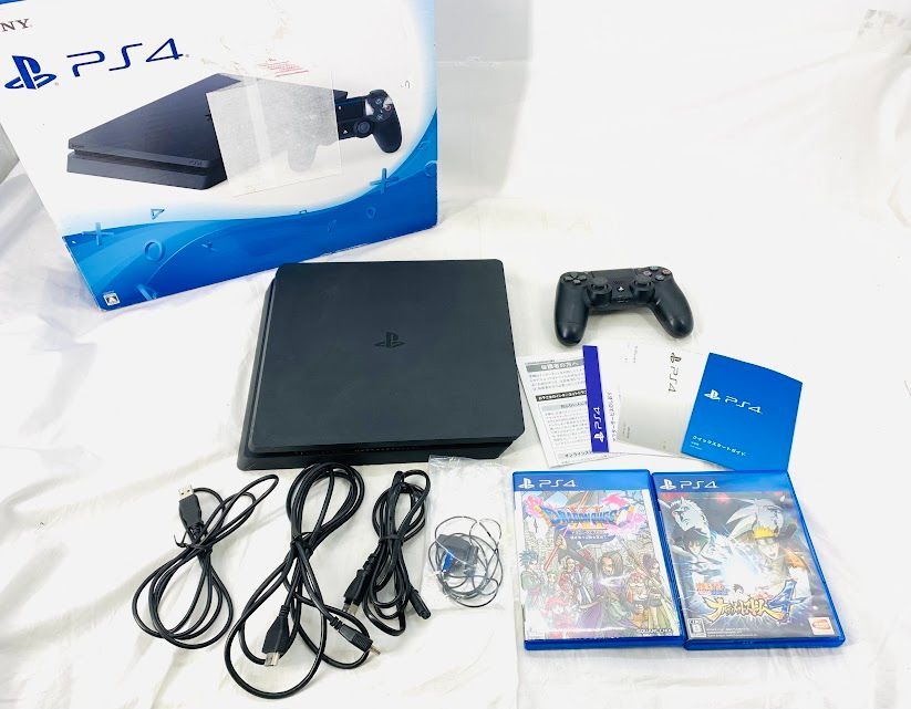 PS4本体】PlayStation4 ジェット・ブラック 500GB CUH-2000AB01【おまけソフト付き】 AT 0419ML015  0120240410103424 - メルカリ