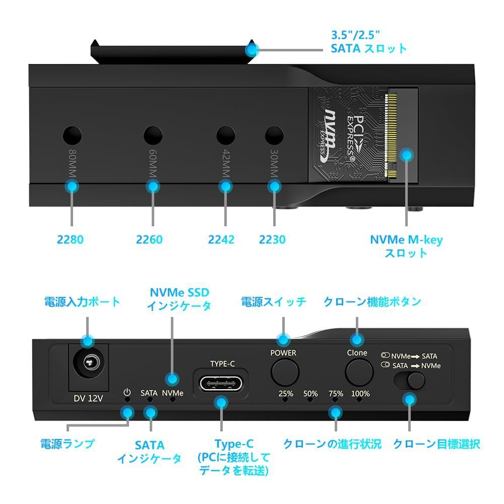 電源アダプター付き