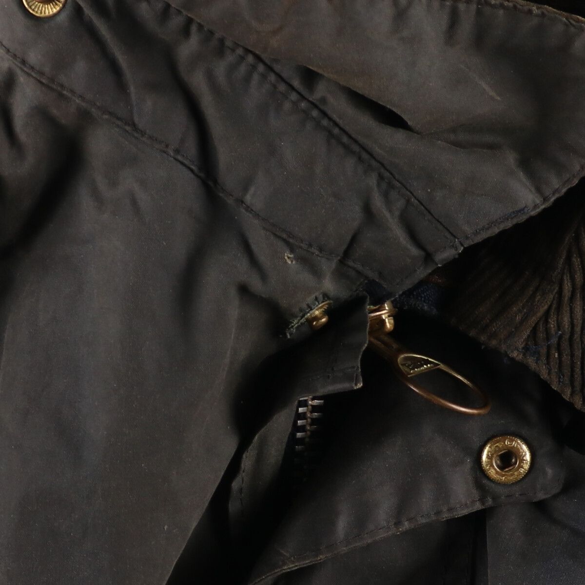 古着 90年代 バブアー Barbour BORDER ボーダー 旧3ワラント ワックス