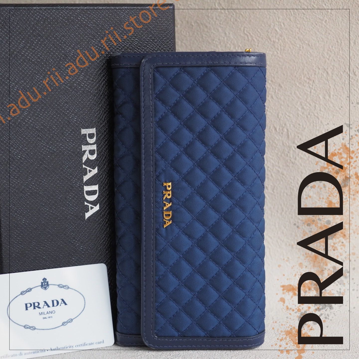 プラダ PRADA テスート キルティング TESSUTO QUILTIN BLUETTE 1M1132 