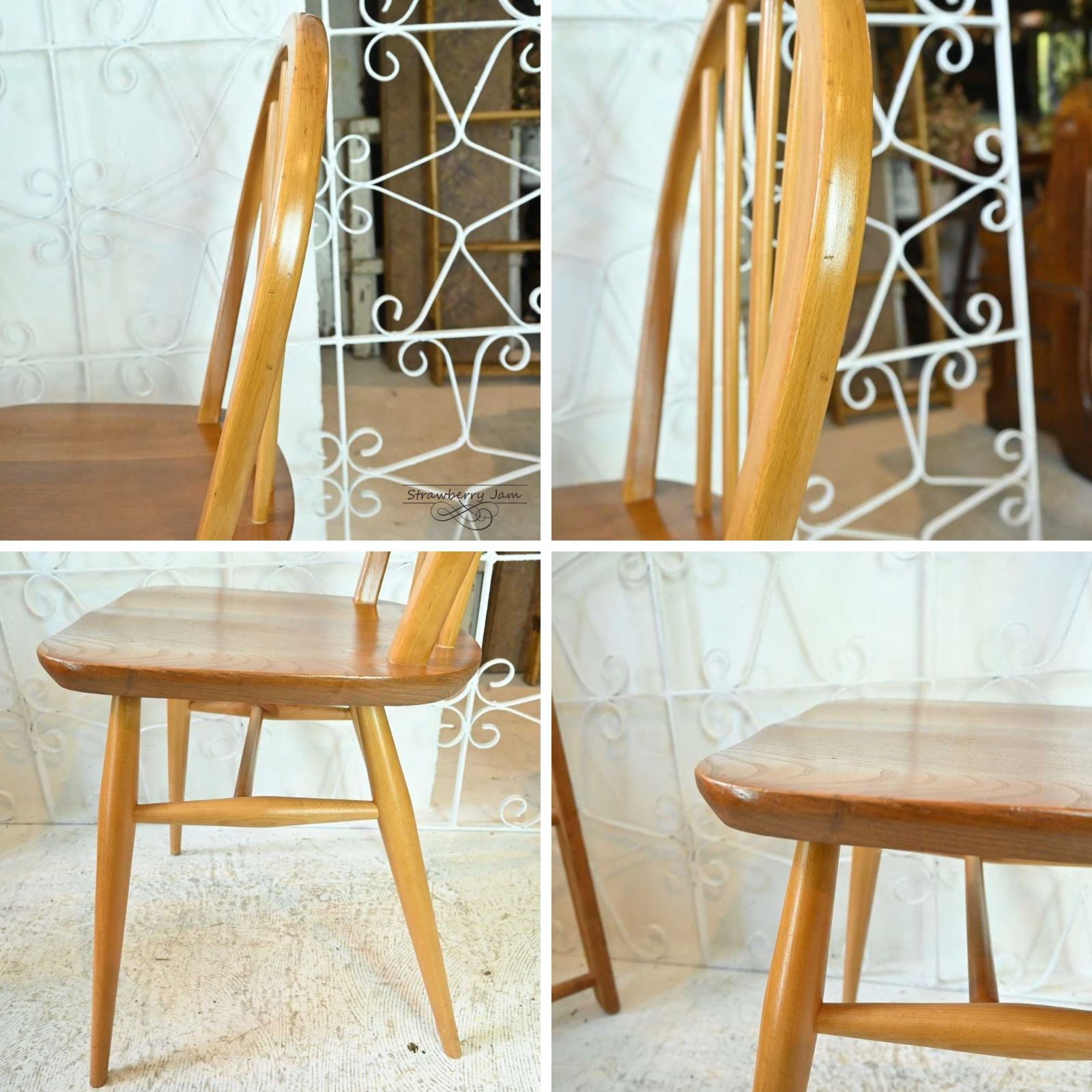 ercol アーコール X back chair チェア テーブル アーコールのエックス