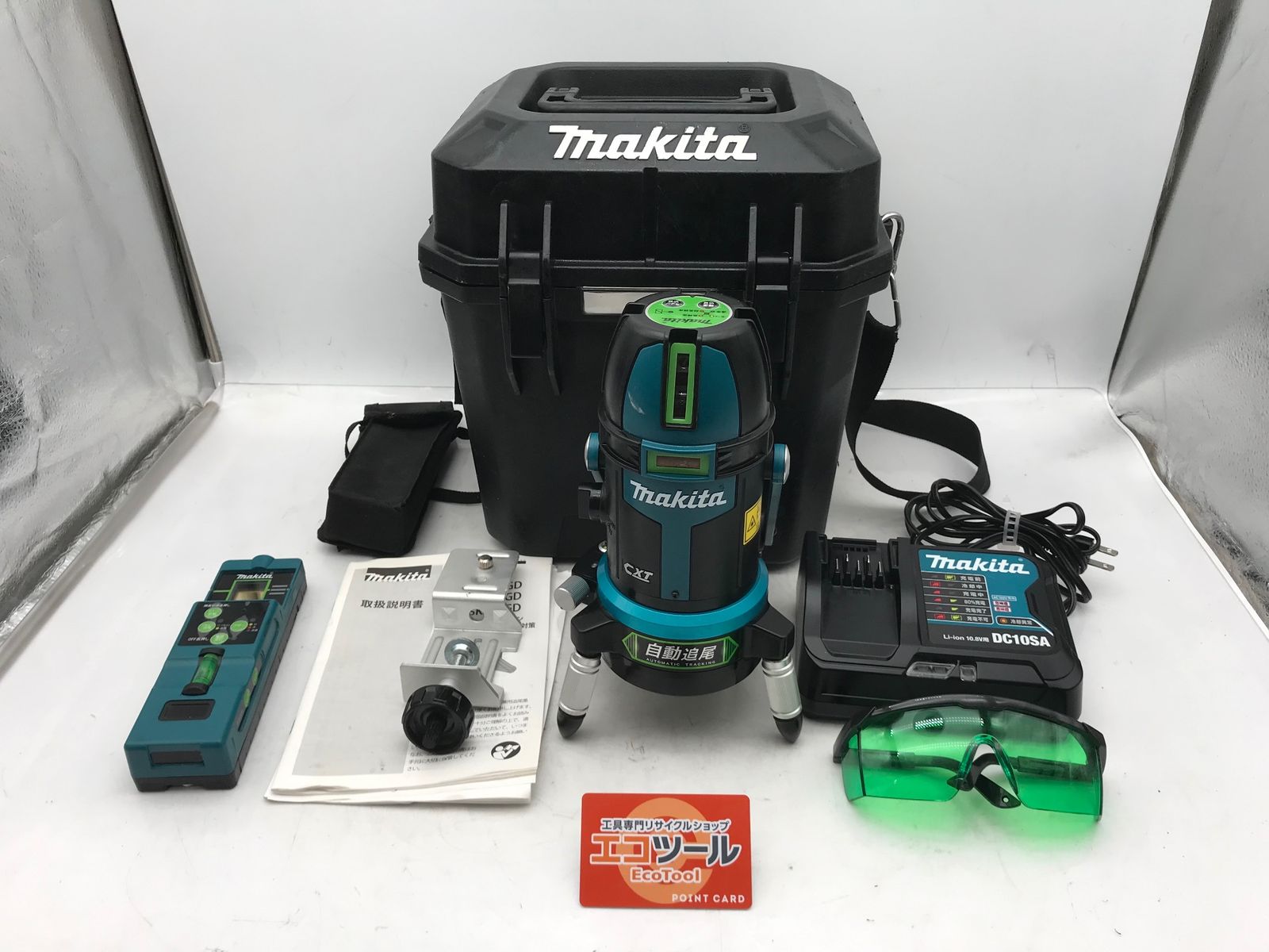品 Makita|マキタ 充電式屋内 屋外兼用追尾墨出し器 SK506GDN IT9LRJULACFO エコツール小牧ｲﾝﾀｰ店 M02