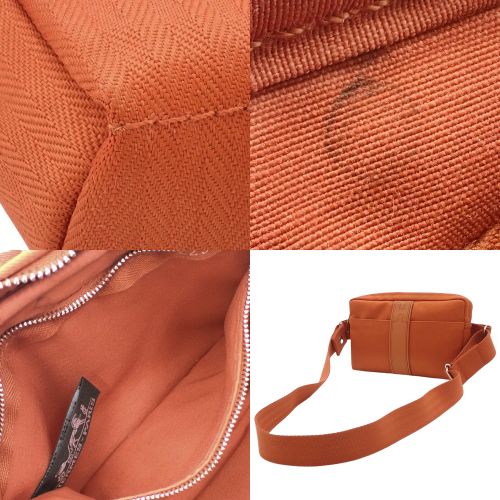【エルメス】アカプルコ　サンチュール　オレンジ トワルシェブロン　ボディバック HERMES(エルメス) アカプルコ サンチュール オレンジ トワル