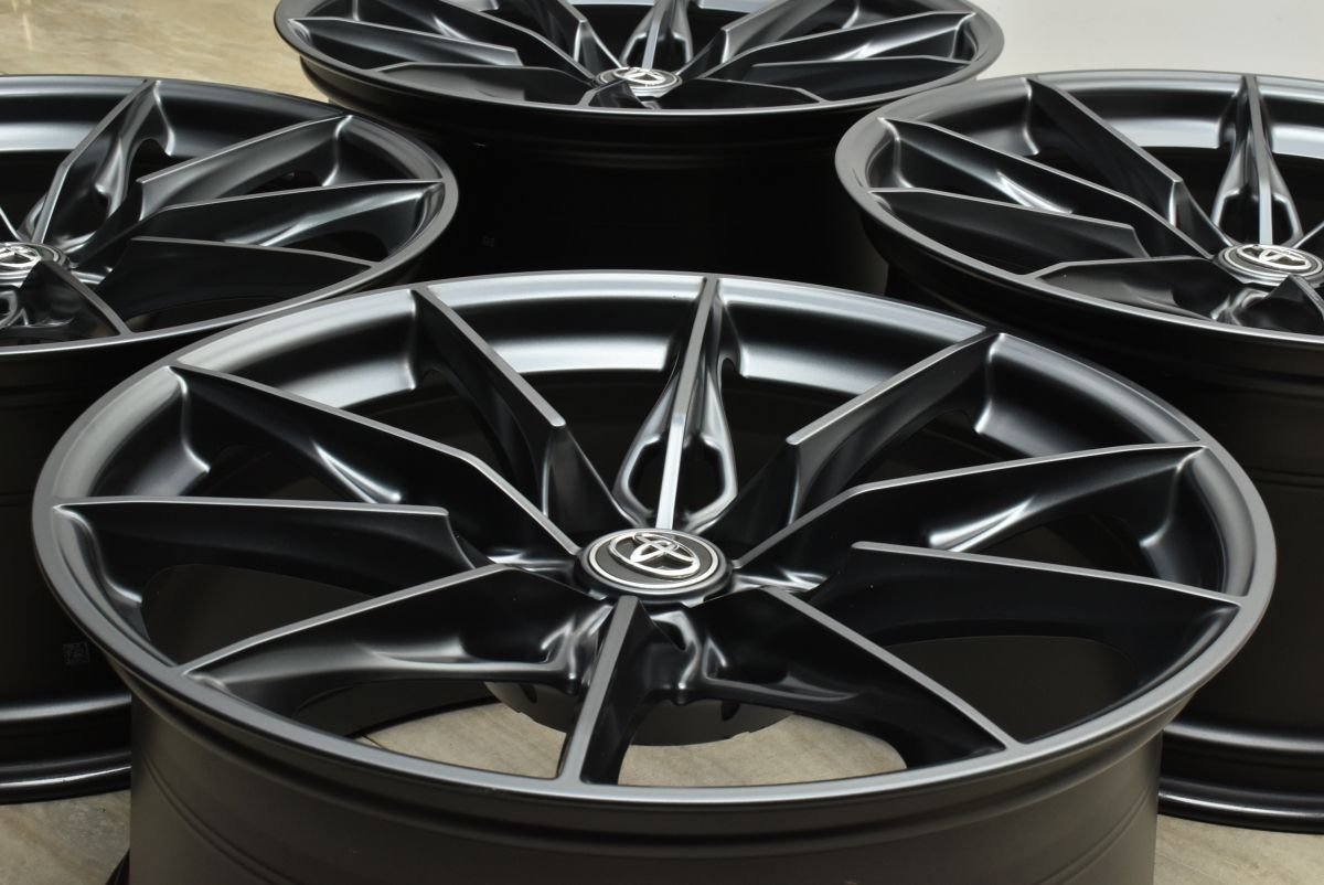 ガリ傷無し タイヤ山有りトヨタGRスープラRZ 純正ホイール 4本 10j 9j 美品 鍛造】トヨタ GRスープラ RZ 純正 19in 9J +32 10J +40 PCD112 4