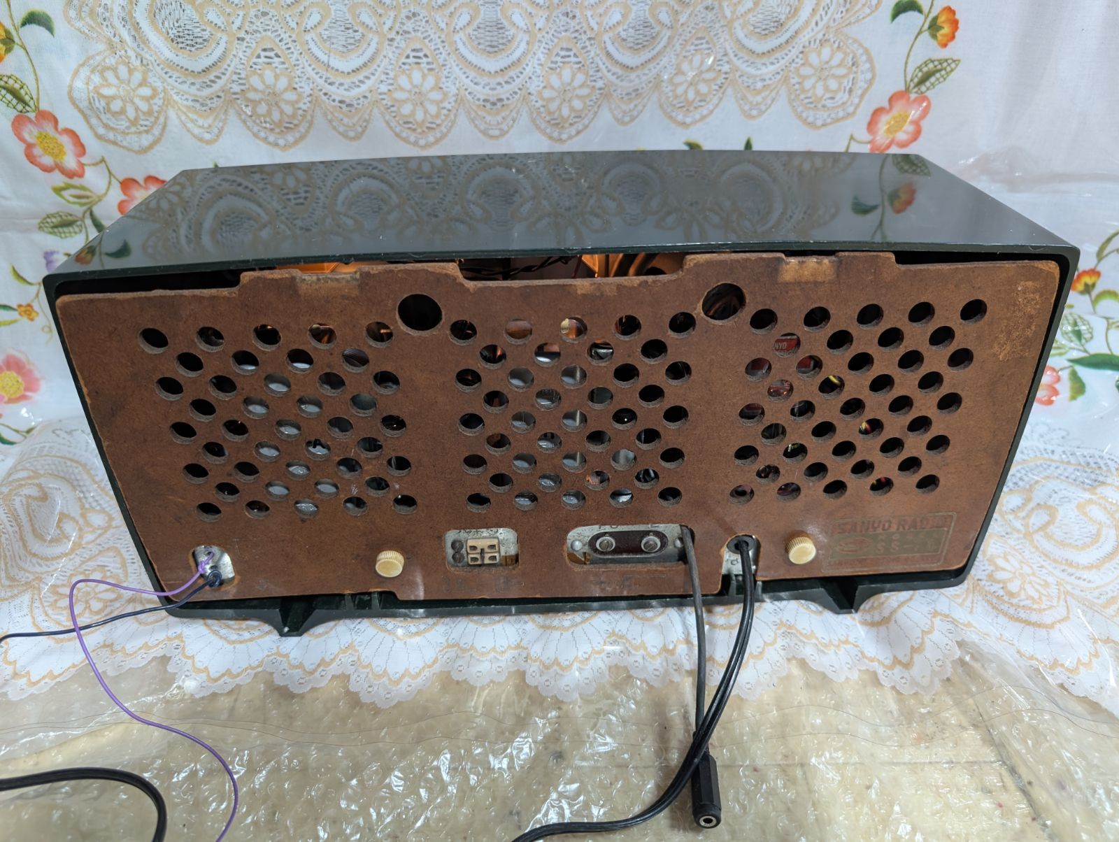 昭和レトロ】SONY(ソニー)TFM-C420 ラジオ＋パタパタ時計【外箱有