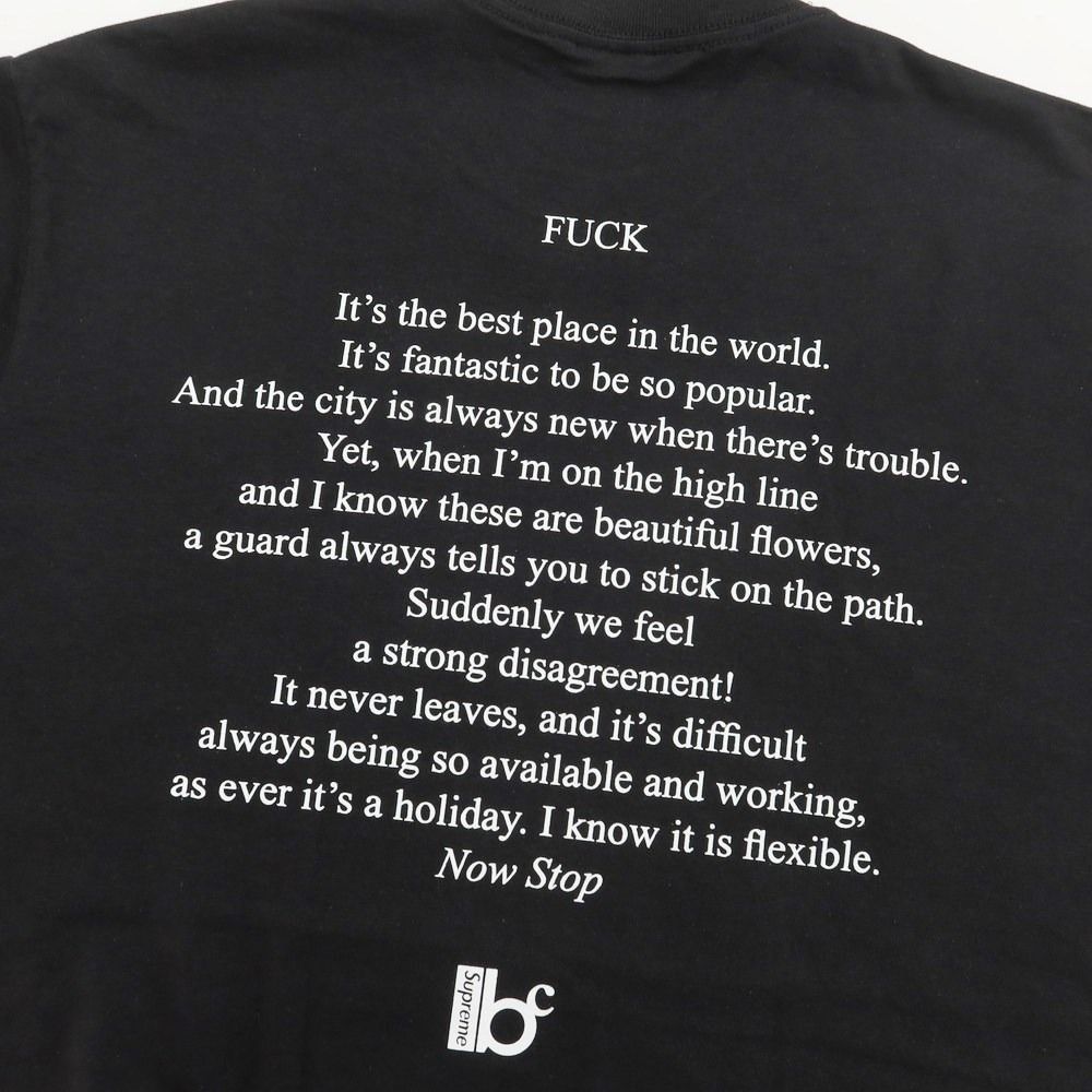 中古】シュプリーム Supreme 2023年春夏 Bernadette Corporation Fuck