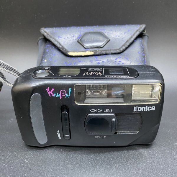 N288 KONICA KANPAI コニカ カンパイ コンパクトフィルムカメラ 中古 