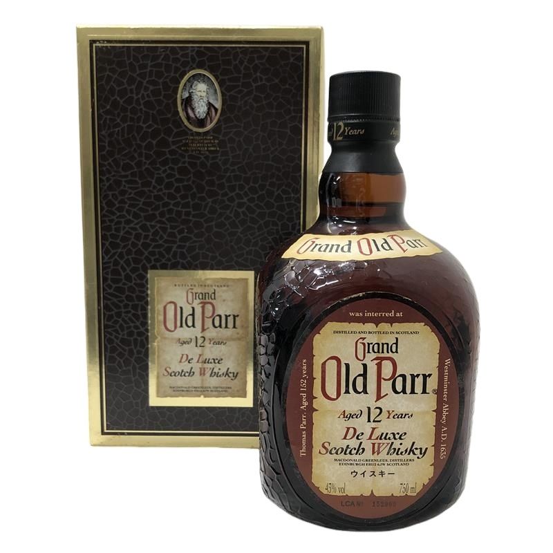 スコッチウイスキー Grand Old Parr 12年 750ml 43度 グランド