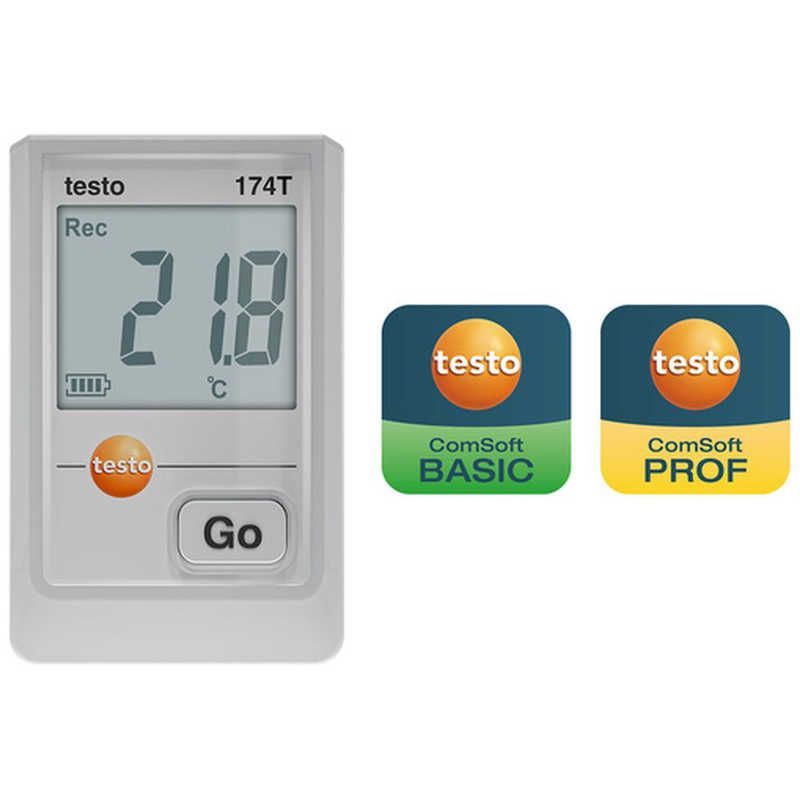  テストー 温度データロガー USB testo 174 T 白 温湿度計 温度計 湿度計
