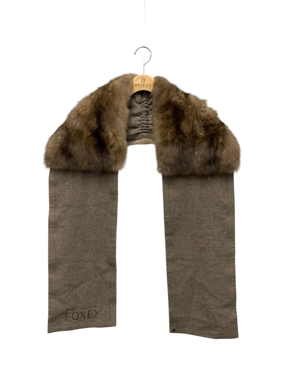 フォクシーブティック Sable Stole SONATINE 37367 マフラー ブラウン セーブルファー ITTQBXXYXSVE