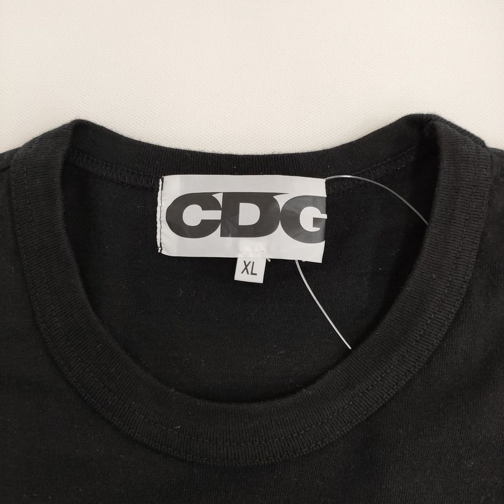 コムデギャルソン 半袖Tシャツ Lサイズ COMME des GARCONS CDG SZ-T067 サイズXL 刺繍 半袖Tシャツ