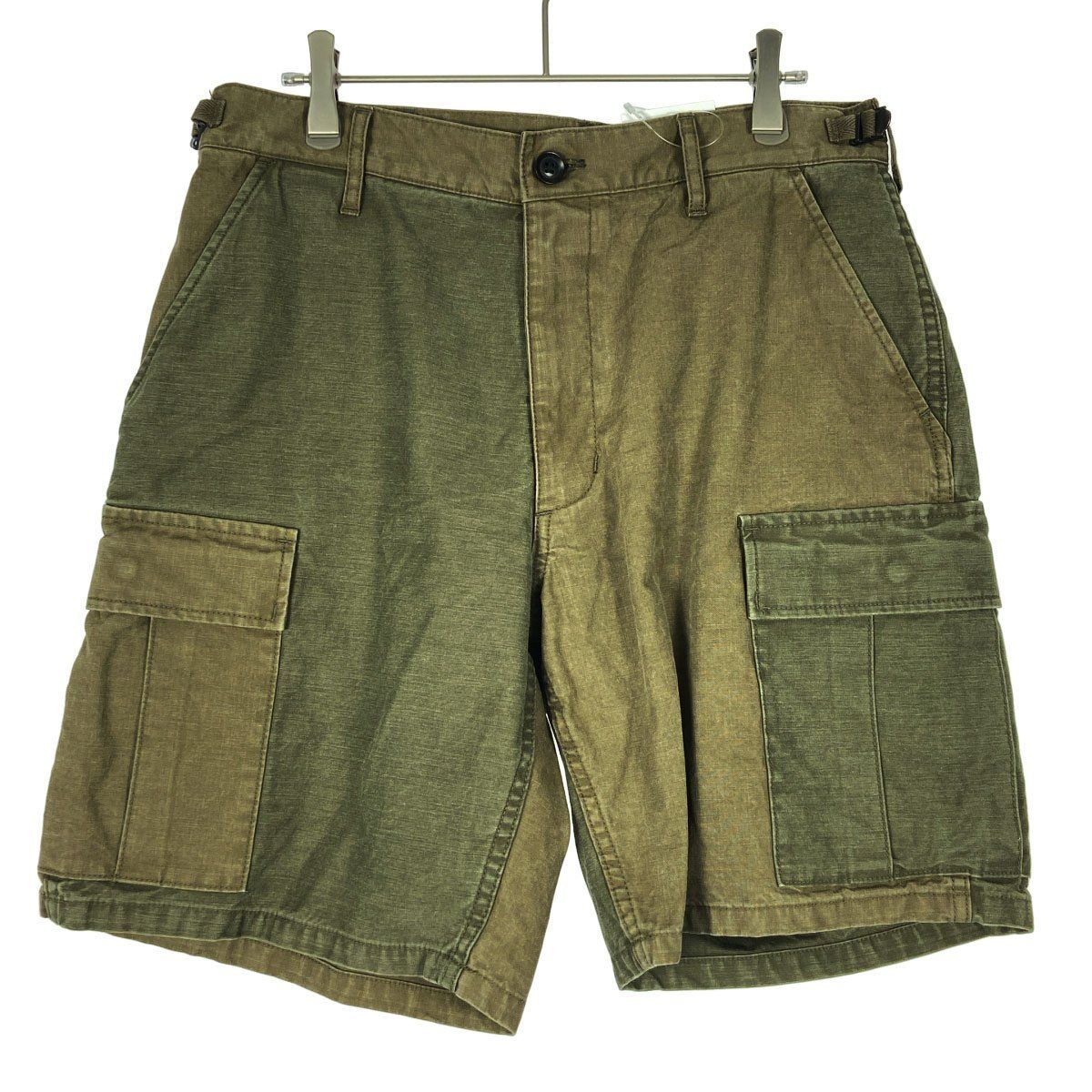 junhashimoto ジュンハシモト 23SS PATCHWORK ARMY SHORTS パッチワークアーミーショーツ 1072310001 カーキ 3 junhashimoto ジュンハシモト 23SS PATCHWORK ARMY SHORTS パッチ