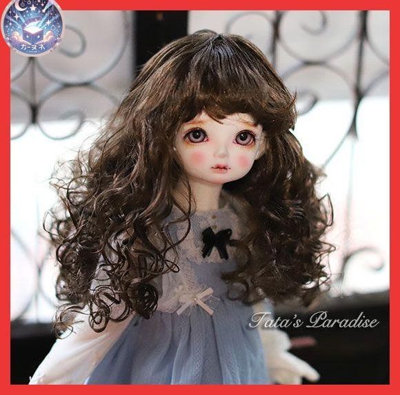 【新品】ウィッグ コスプレウィッグ 女男装ウィッグ メンズウィッグ BJD 人形ドール　用ウィッグカツラ耐熱ハンドメイド-hfjf686