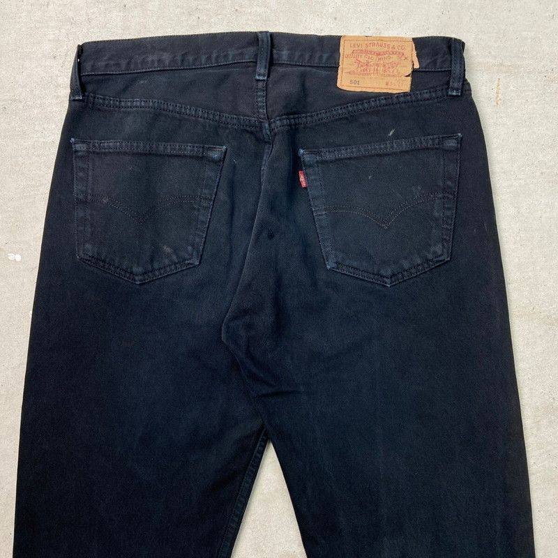 90年代 チュニジア製 Levi's ユーロリーバイス 501 ブラックデニム