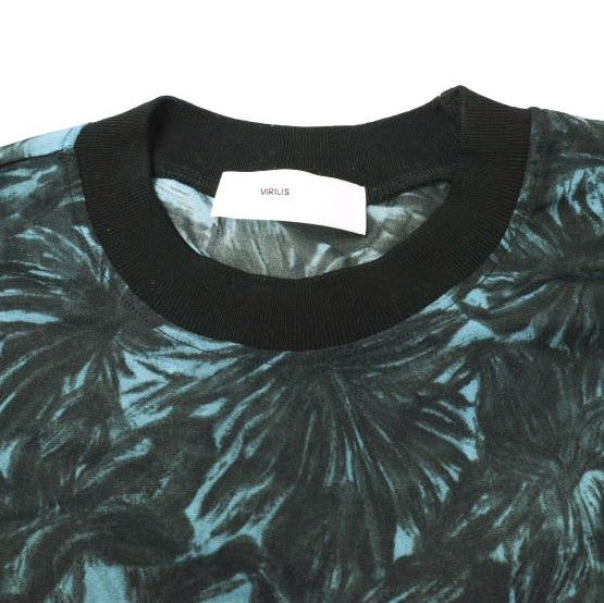 TOGA VIRILIS トーガビリリース 23SS 日本製 SHEER JERSEY PRINT T 