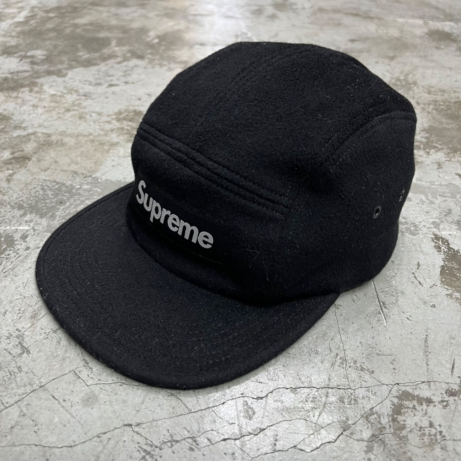 Supreme ウールキャップ Supreme Wool Camp Cap | デニム風ウールキャップ - UG.SHAFT