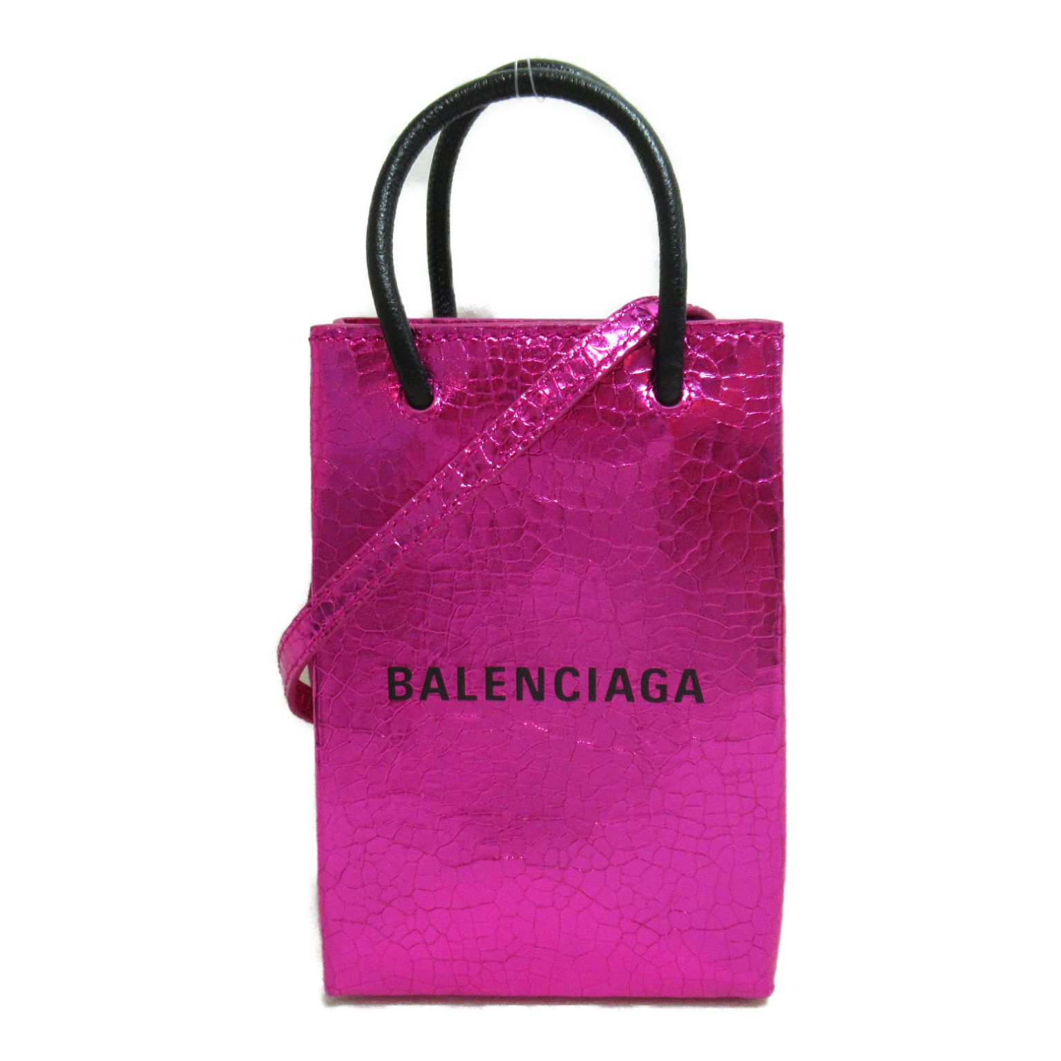 本物保証お得 Balenciaga - BALENCIAGA ミニショッピングバッグの通販