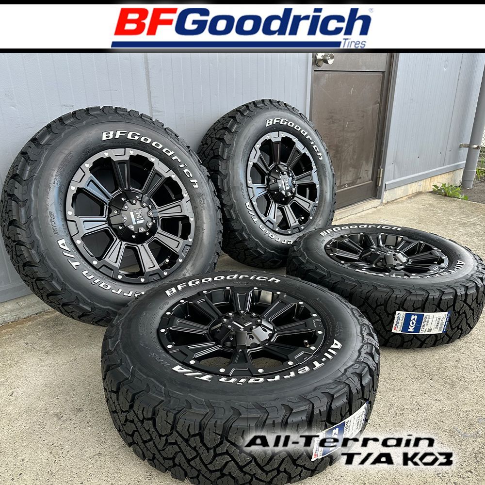 16インチ デリカD5 エクストレイル RAV4 BF Goodrich T/A KO3 215/70R16 225/70R16 235/70R16  LEXXEL DeathRock タイヤホイールセット - メルカリ