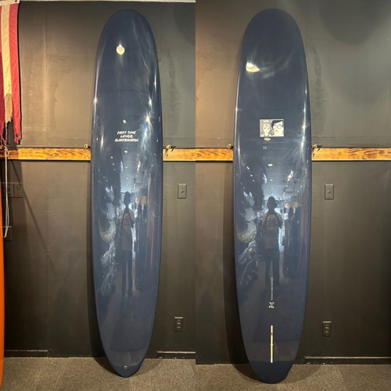 PART TIME LOVER SURFBOARDS THE STRANGER 9 3 PIN LOG シングルフィン